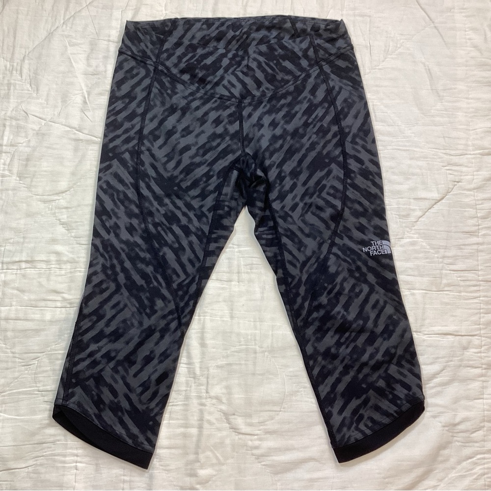 Womens North Face GTD Reflective Athletic‎ Running Capri Tight Legging Small